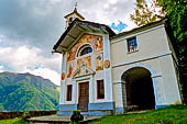 Valsesia, oratorio Madonna del Callone (Campertogno) 